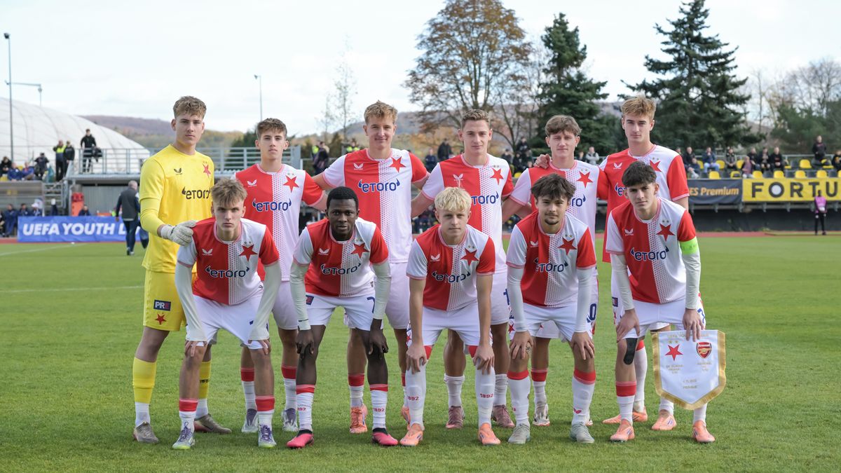 Mladíci Slavie dvakrát vedli, přesto v Lize mistrů po obratu Benficy končí