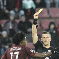 Angelo Preciado vidí žlutou kartu