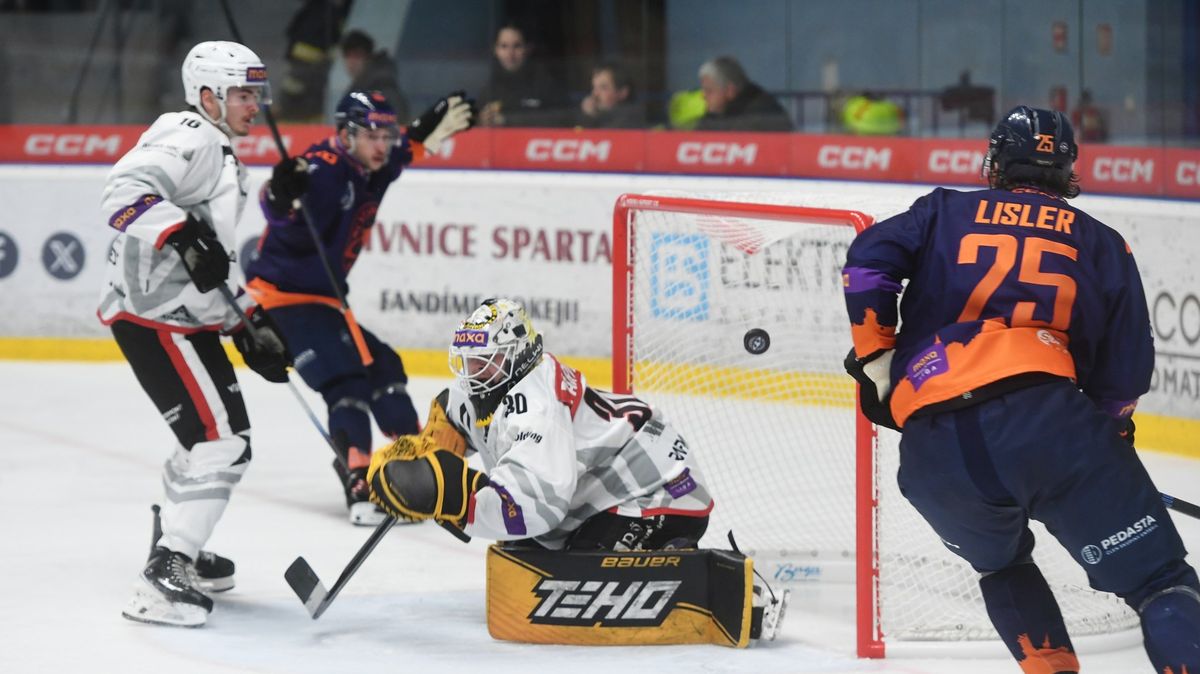 Litoměřice těsně porazily na domácím ledě Vsetín