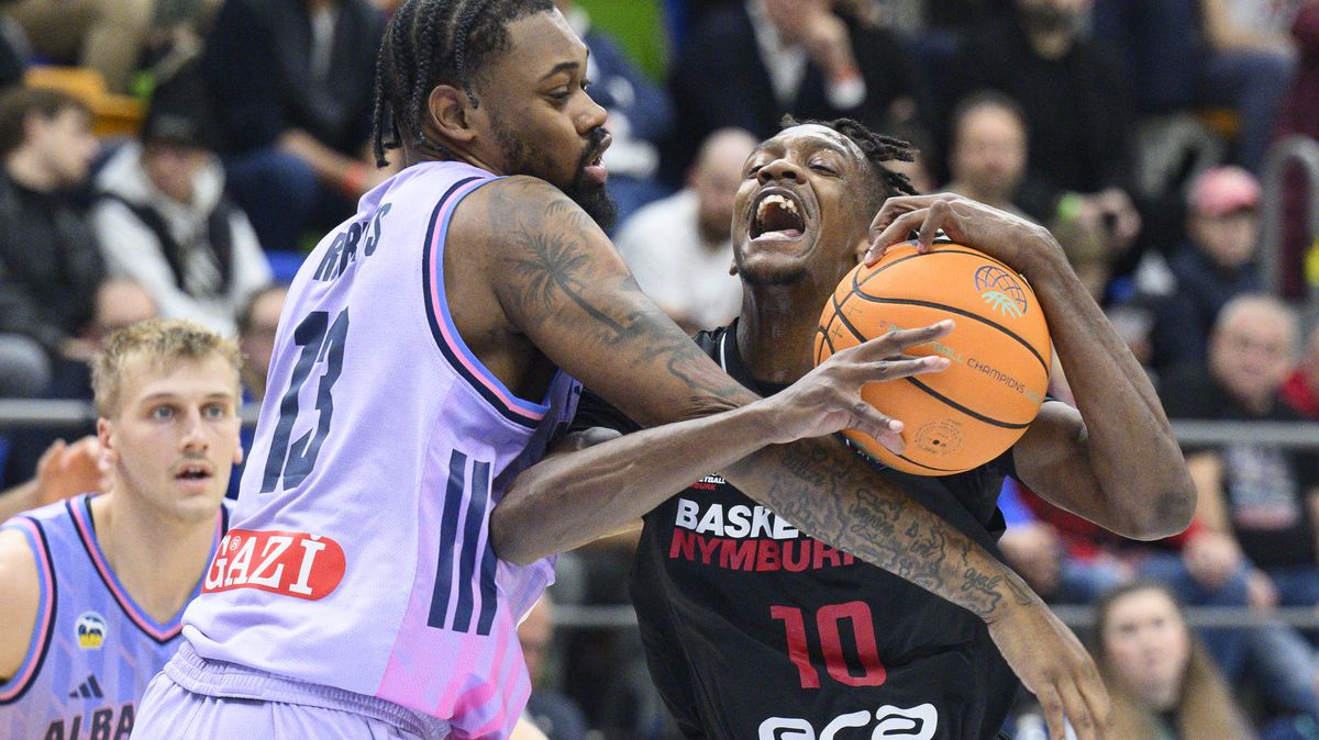 Basketbalisté Nymburka prohráli v Lize mistrů v Praze s Albou Berlín a ztratili šanci na první místo ve skupině