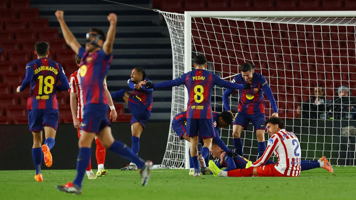 Barcelona otočila šlágr s Atlétikem a vede ligu o čtyři body