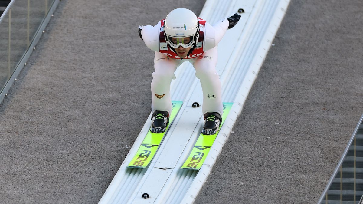 Skokan Koudelka v druhém závodu ve Wisle zůstal bez bodů