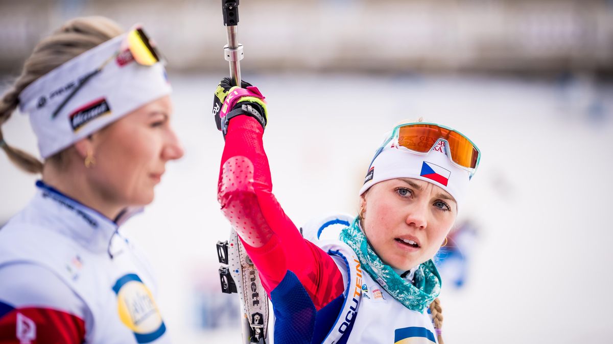 Biatlonistky se loučí s rokem masákem. Jedou ho tři Češky, Charvátová skoro po dvou letech