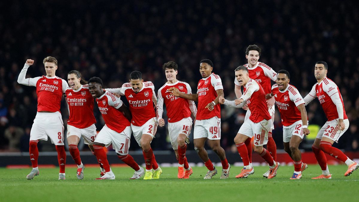 Arsenal udolal Crystal Palace až v penaltovém rozstřelu