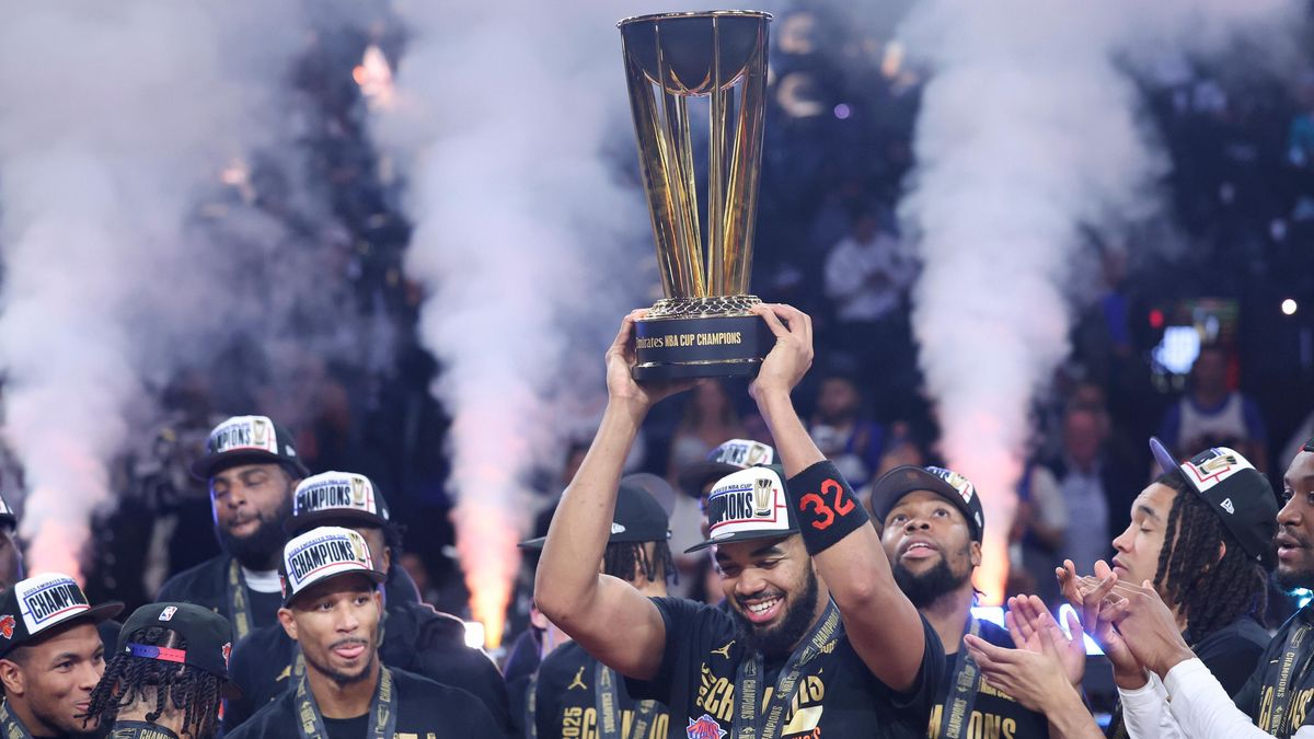 New York ovládl NBA Cup, získal první trofej od roku 1973