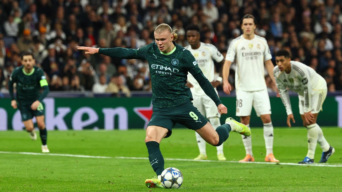 Haaland dál zrychluje. Proti Realu vylepšil svůj gólový rekord