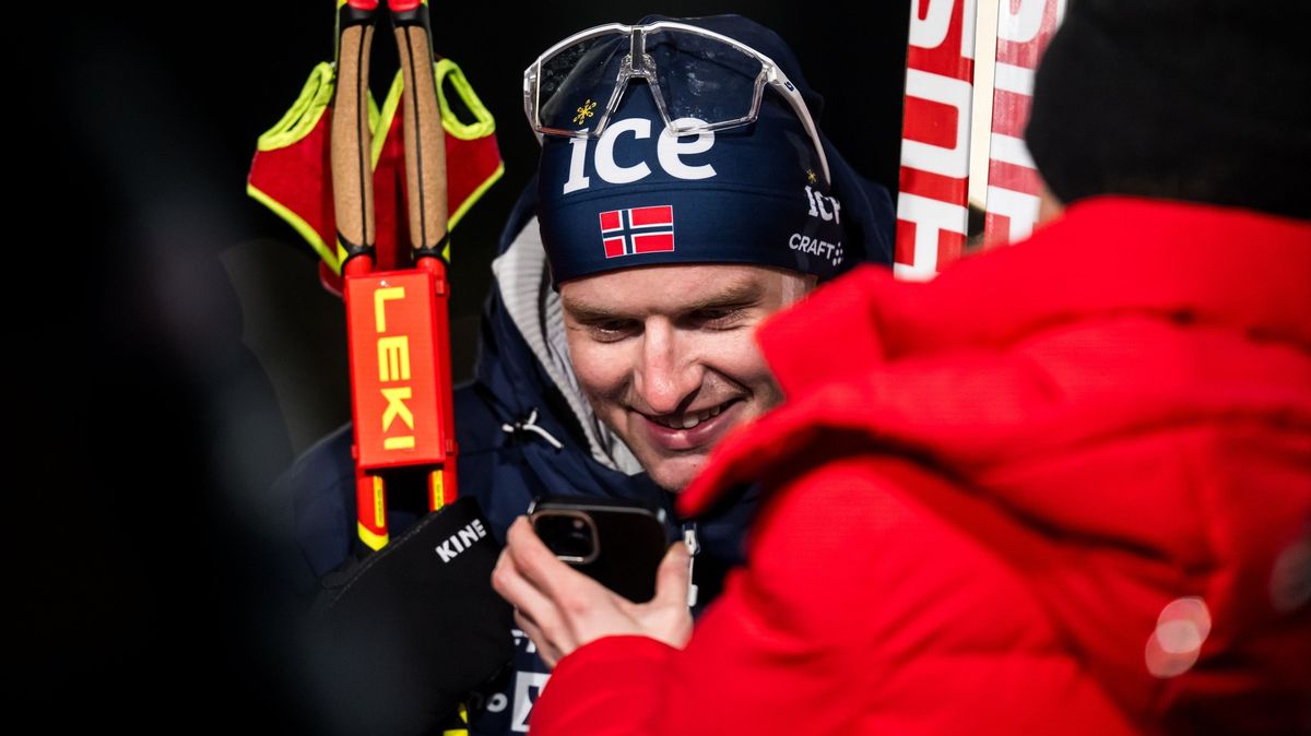 Šílené, celá se třesu a brečím. Biatlonová senzace měla v televizi emotivní dohru