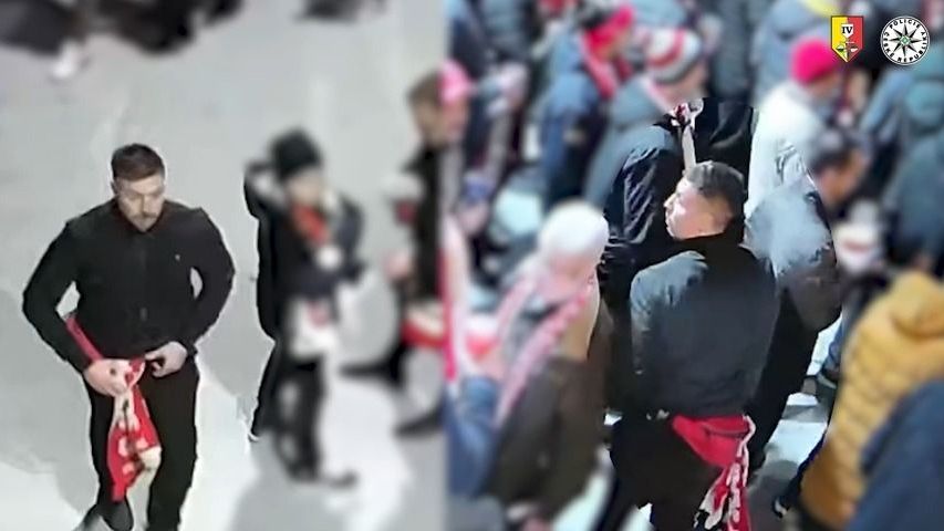 V Edenu bili a okrádali fanoušky Arsenalu. Muže z videa hledá policie