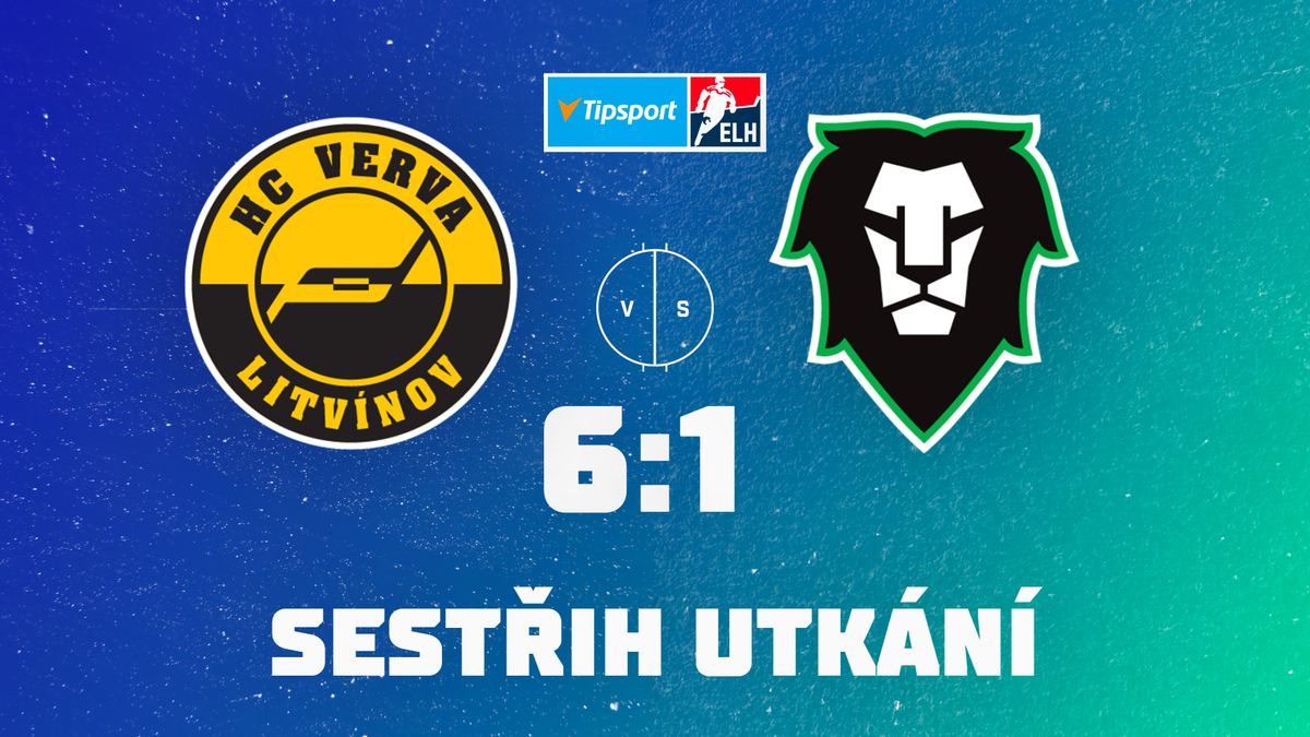 Poslední Litvínov stahuje ztrátu. Ta hra už má hlavu a patu, popisoval mladík Vervy