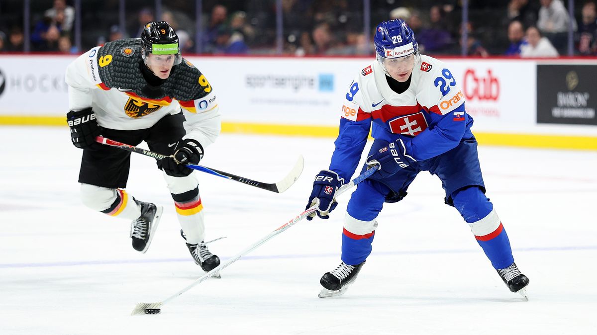 Chrenko zařídil na juniorském MS hattrickem výhru Slovenska nad Německem