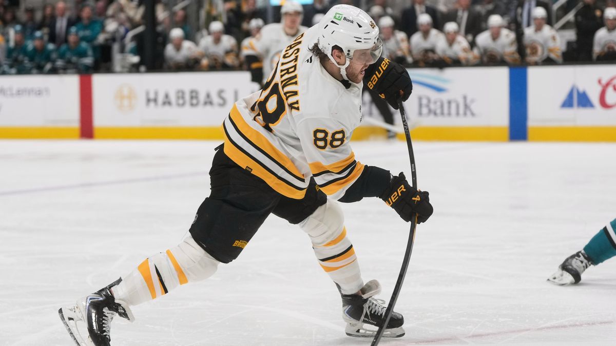 Pastrňák v problémech. Bostonu bude dál chybět, ani netrénuje