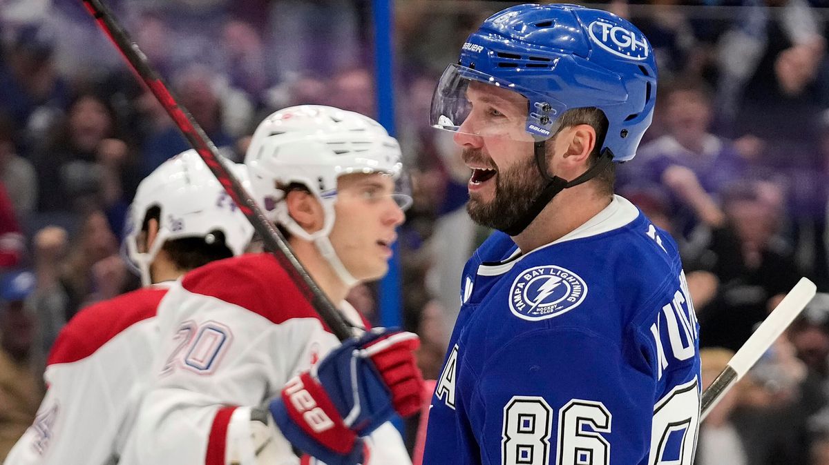 Vánočnímu týdnu NHL vládli útočníci, první hvězdou byl Kučerov z Tampy Bay