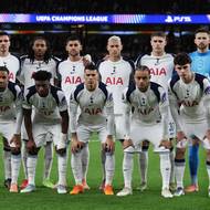 Základní sestava Tottenhamu pro zápas se Slavií.