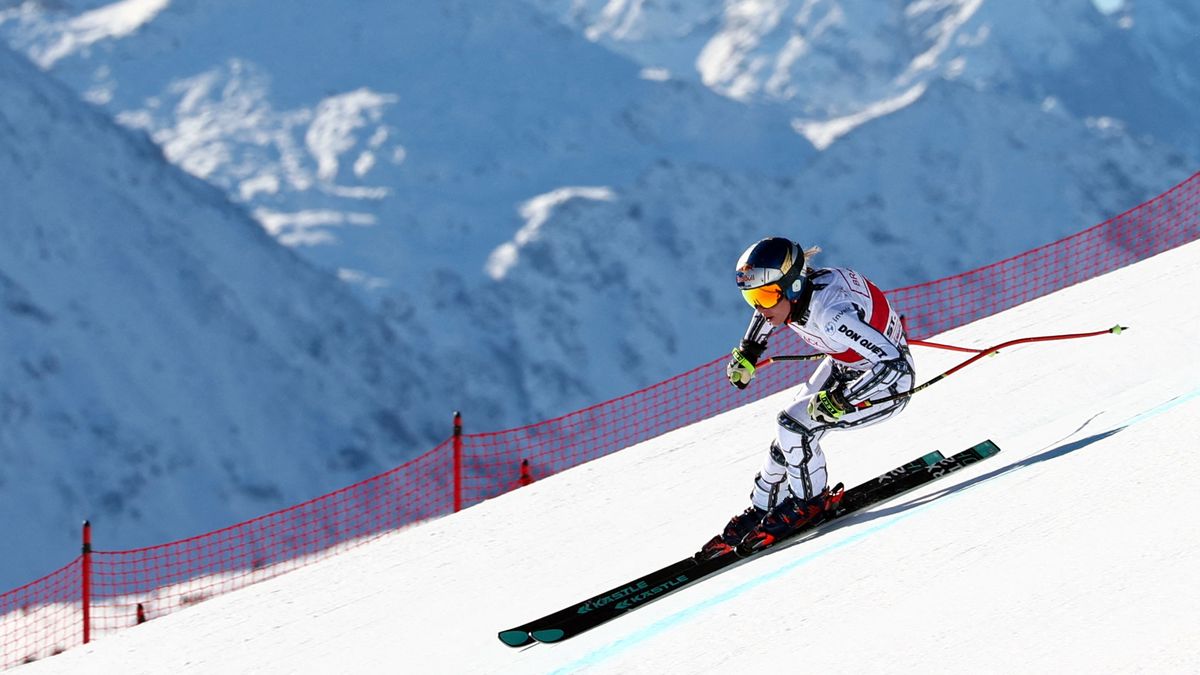 Ledecké první trénink na sjezd SP ve Svatém Mořici nevyšel