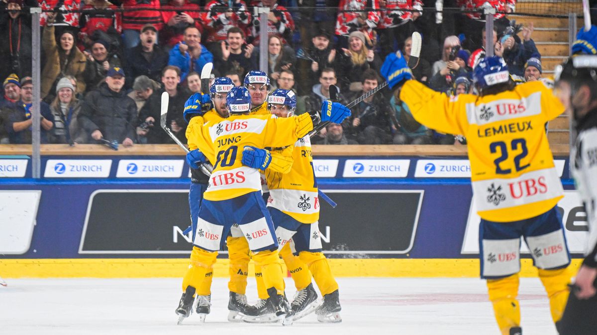 Vítězný gól českého útočníka zajistil triumf Davosu na Spenglerově poháru