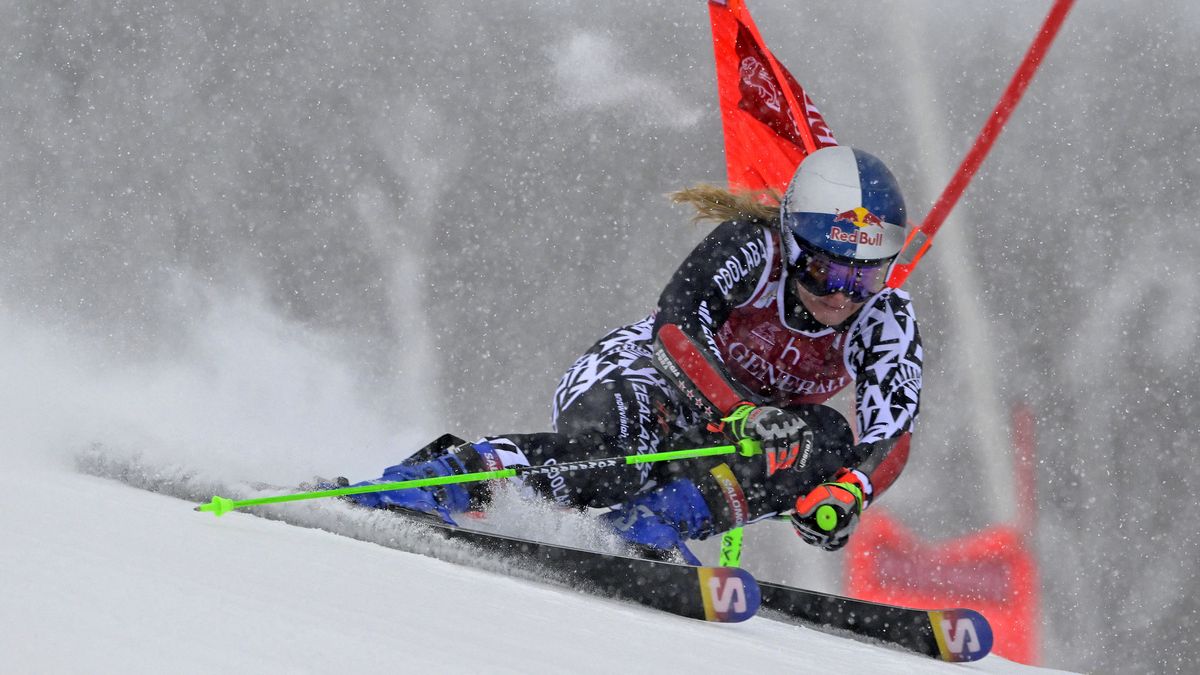 Obří slalom lyžařek v kanadském Mont Tremblant vede po 1. kole Robinsonová