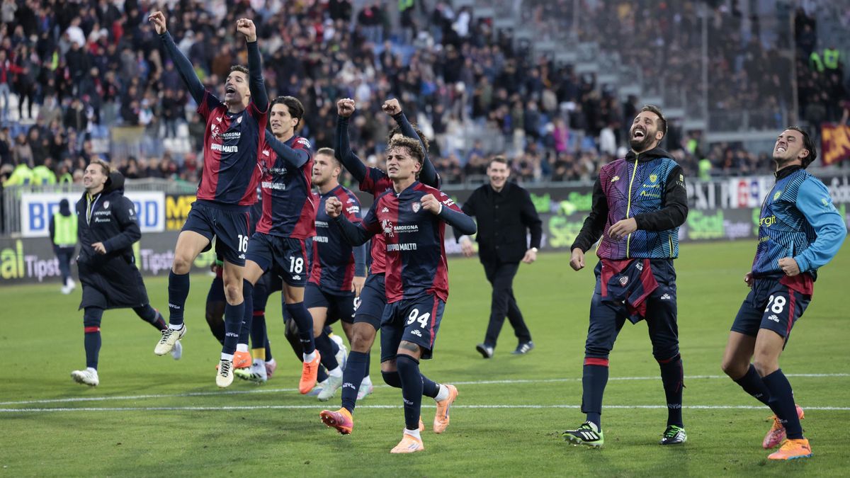 AS Řím prohrálo na hřišti Cagliari, domácí zvítězili po devíti kolech