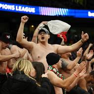 Fanoušci Slavie si vezou do Prahy jasnou porážku.