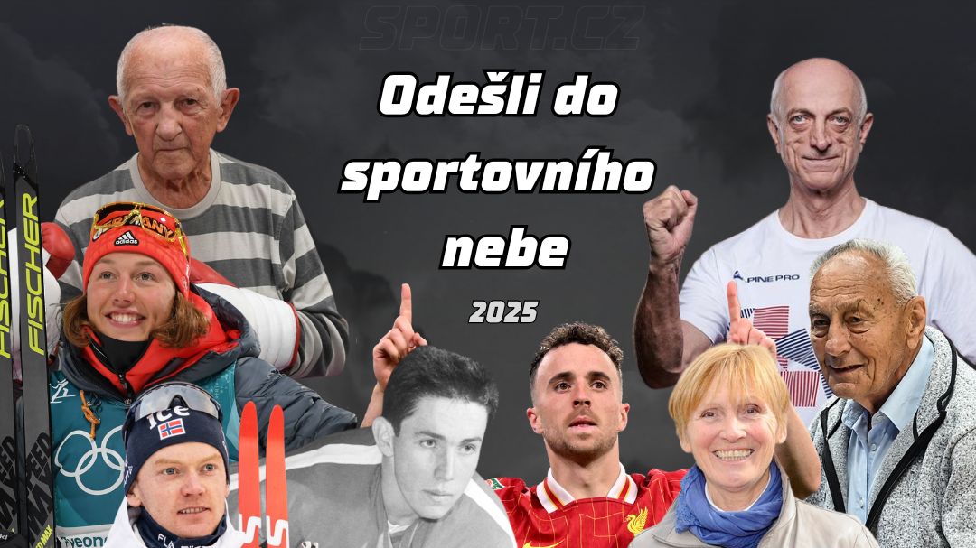 Odešli do sportovního nebe v roce 2025