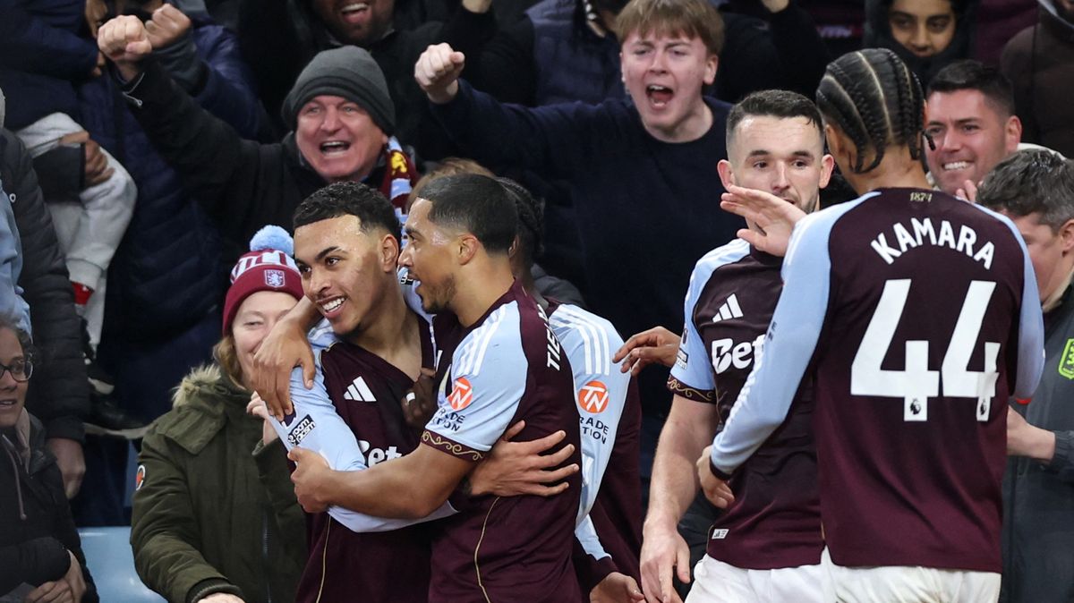 Historická série. Aston Villa po více než sto letech zvítězila v deseti zápasech v řadě