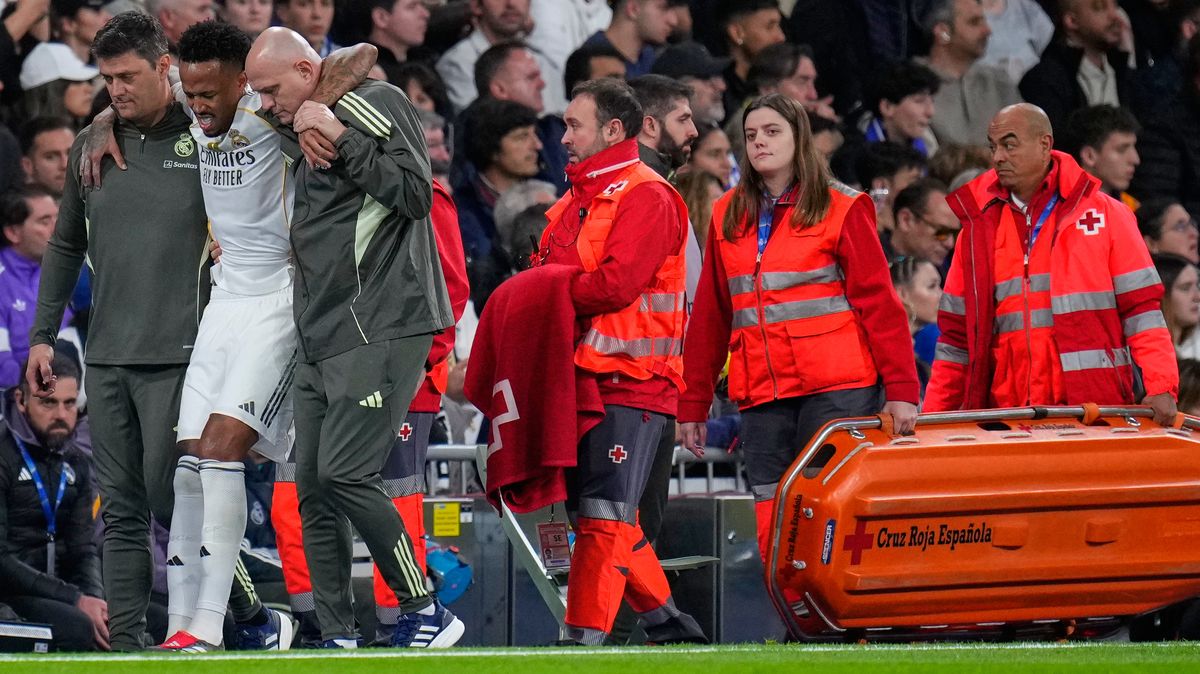 Rána pro Real Madrid. Brazilskou oporu čeká dlouhá pauza, má přetrženou šlachu