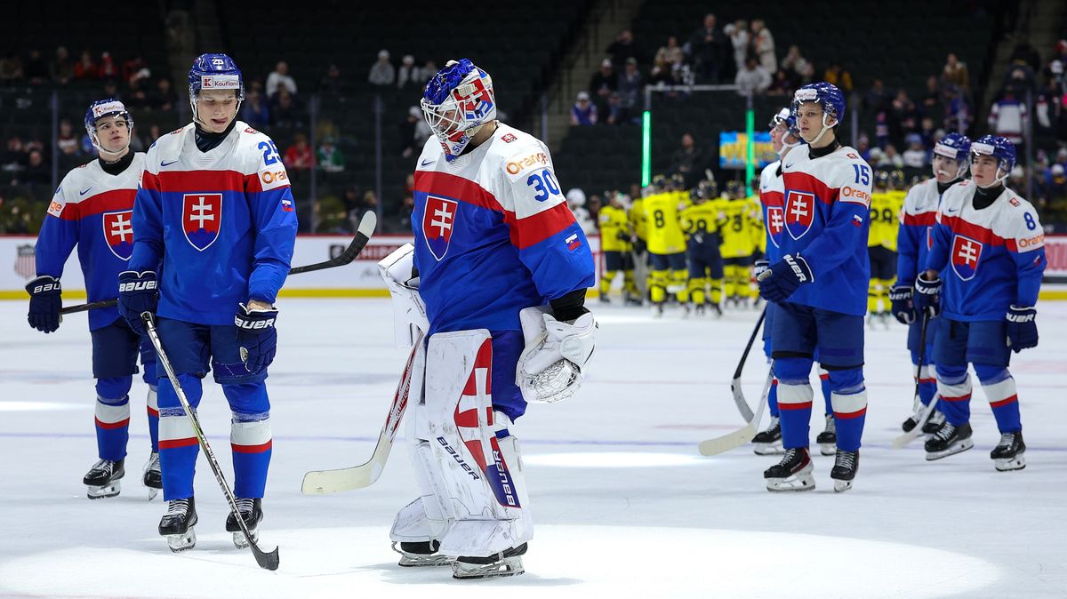Slovensku nevyšel úvod MS dvacítek. Prohrálo se Švédskem