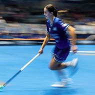 Ostrava Pohár mistrů florbalistek - finále: 1. SC Vítkovice - Thorengruppen, 24. ledna 2026, Ostrava. Tereza Matýsková z Vítkovic.