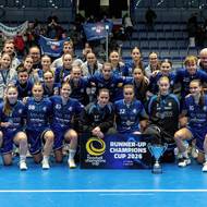 Ostrava Pohár mistrů florbalistek - finále: 1. SC Vítkovice - Thorengruppen, 24. ledna 2026, Ostrava. Tým Vítkovic.