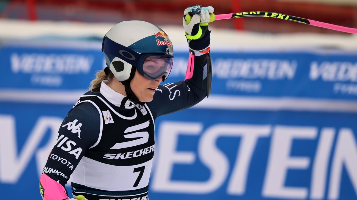 Vonnová vynechá super-G v Crans Montaně kvůli zranění kolena