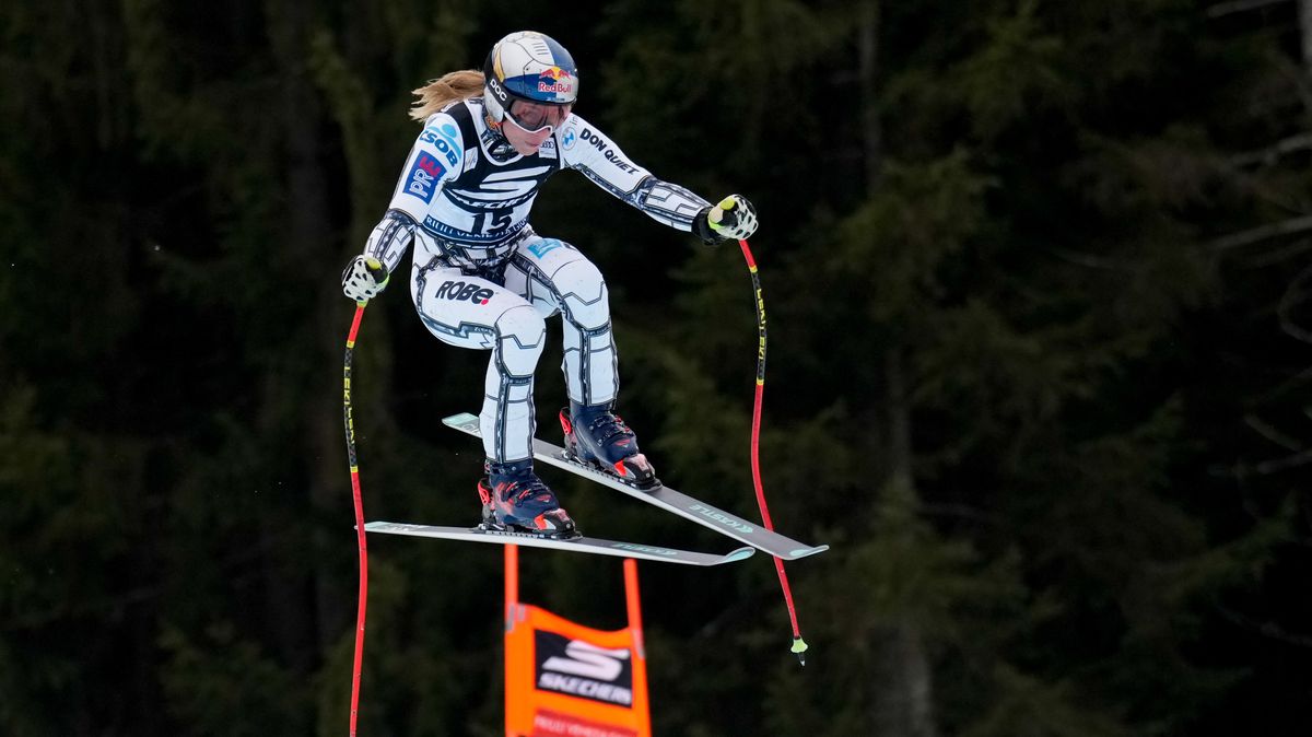 Ledecká je zpět na lyžích. V tréninku sjezdu v Crans Montaně byla šestá