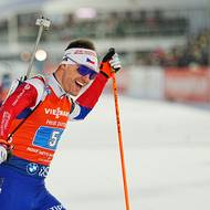 Třetí! Michal Krčmář v cíli. 