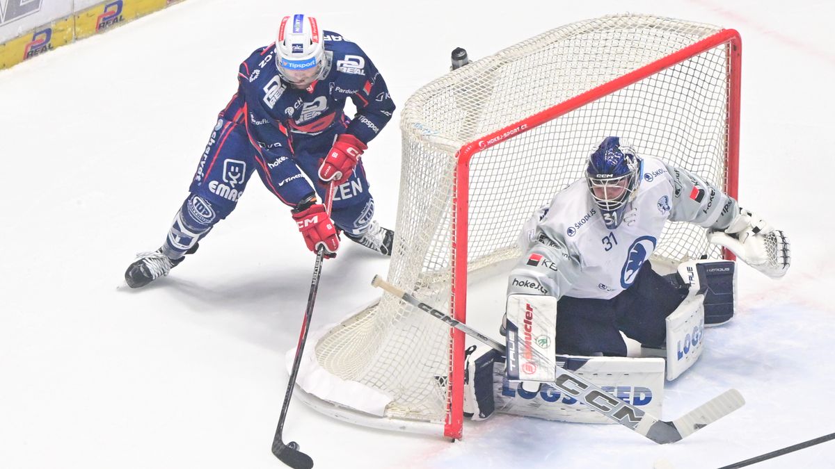 HOKEJ ONLINE: Plzeň zvýšila náskok nad Pardubicemi. Brno vyrovnalo. Kladno prohrává. Třinec přetlačil Budějovice