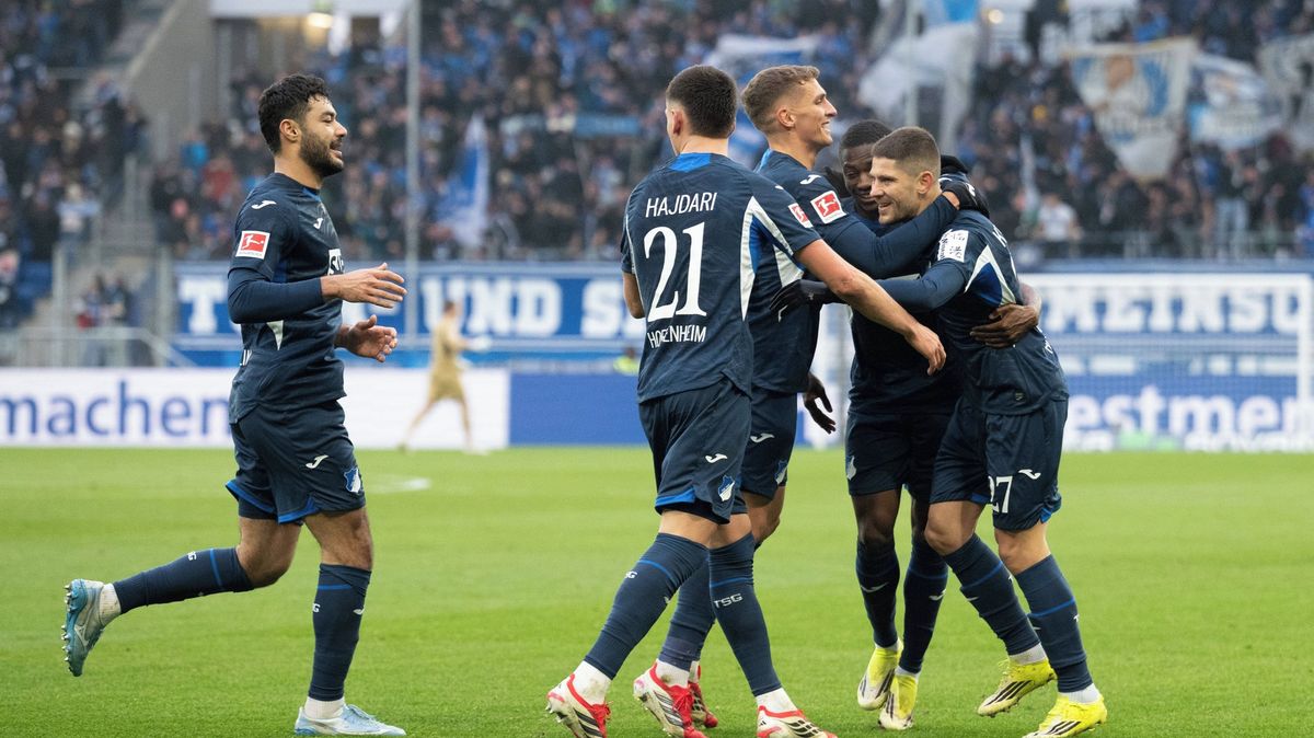 Hoffenheim s Hranáčem a Coufalem se dál veze na vítězné vlně