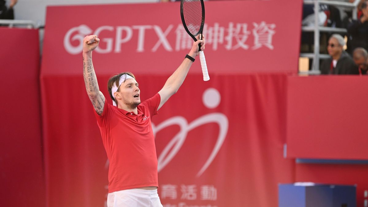 Souboj nejvýše nasazených tenistů o titul v Hongkongu vyhrál Bublik