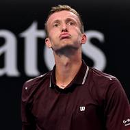 Jiří Lehečka během prvního kola Australian Open.