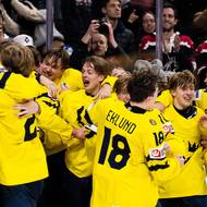 Švédové, mistři světa do 20 let.