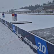 Ve Vysočina areně se intenzivně pracuje na přípravách na Světový pohár v biatlonu