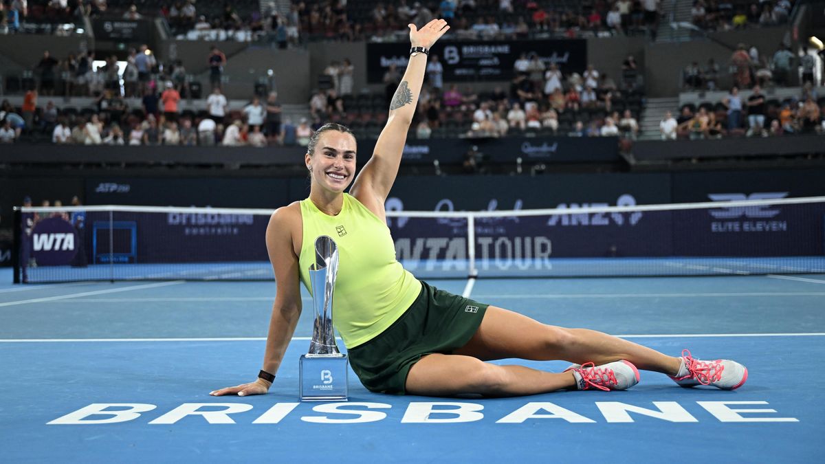 Světová tenisová jednička Sabalenková obhájila titul v Brisbane