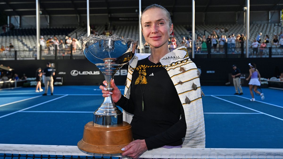 Ukrajinská tenistka Svitolinová vyhrála turnaj v Aucklandu