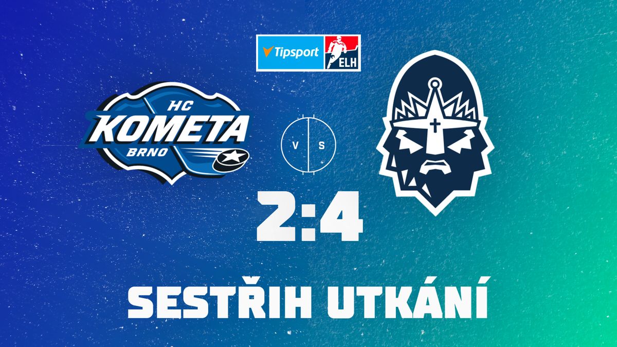 Hráči nejsou v pohodě, přiznal po zkratu ve třetí třetině trenér Komety