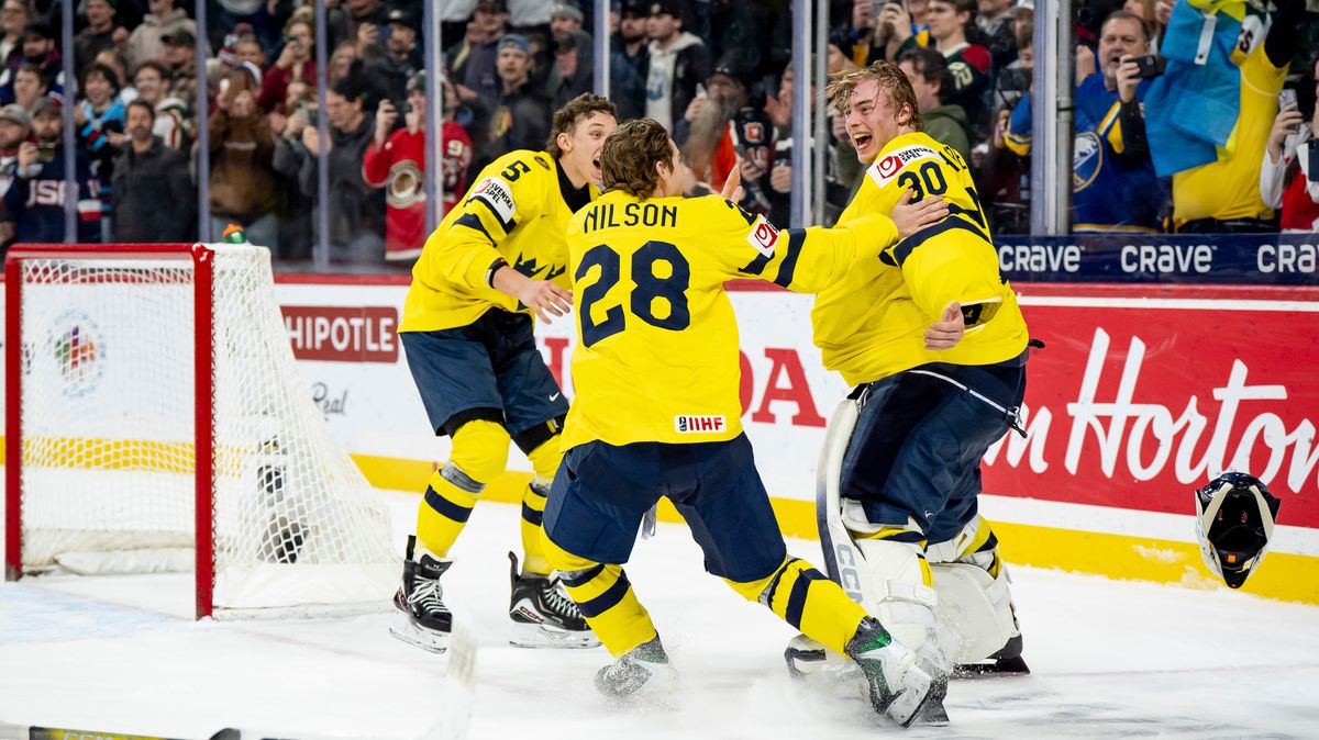 Junioři prolomili finálovou kletbu, radují se ve Švédsku