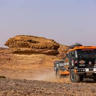 Martin Stopa a jeho Tatra 815. 