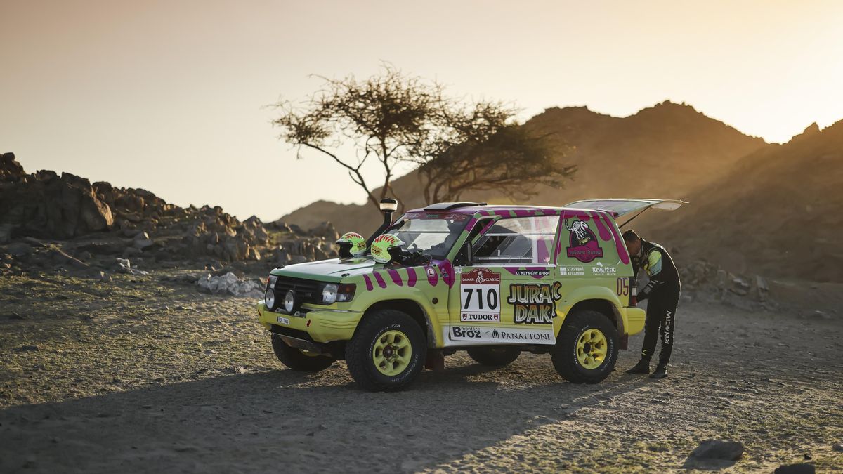 Vítězství pro dobrou věc. Klymčiw s Brožem podruhé ovládli etapu Dakar Klasik