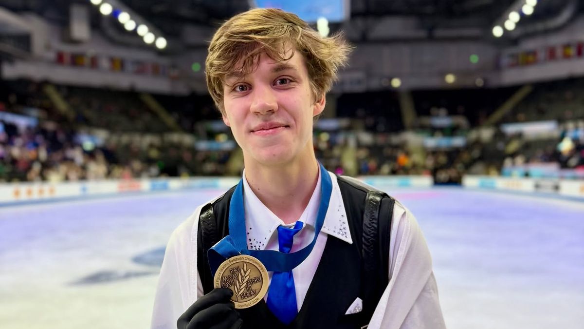 Dojetí a slzy. Český krasobruslař poslal medaili předsedovi do nebe