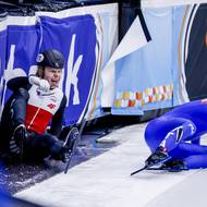 Střet s Polákem odnesl Ital bolestivým zraněním. 