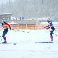 Simona Bubeníčková je jako jediná ve startovním poli naprosto nevidomá a musí se tak o to více spoléhat na traséra Davida Šrůtka