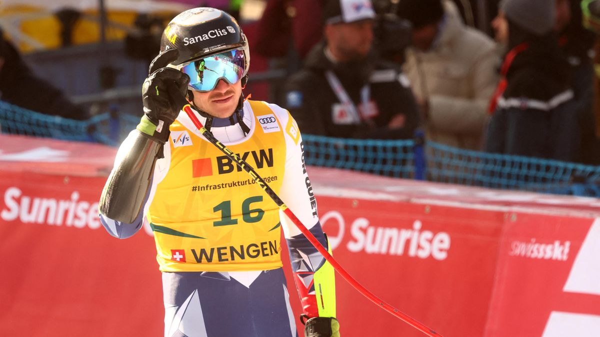 Zabystřan na slavné sjezdovce vyrovnal druhý nejlepší výsledek sezony, vítěz překvapil