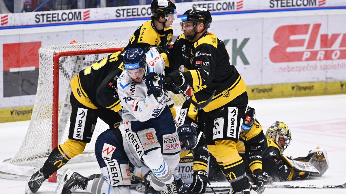 Litvínov u barážové zdi. Některé zápasy je mi až stydno, přiznal Polášek