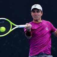 Daliobor Svrčina během prvního kola Australian Open.