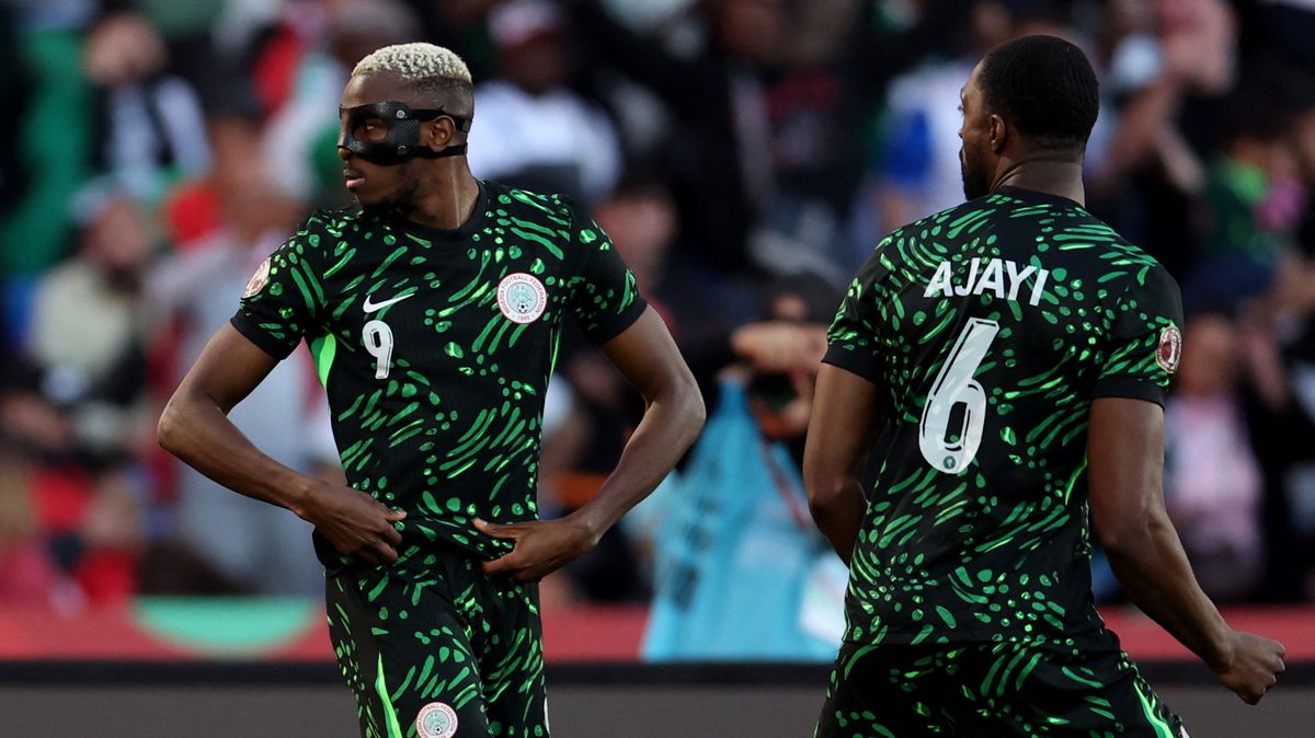 Fotbalisté Nigérie jsou po výhře nad Alžírskem v semifinále mistrovství Afriky